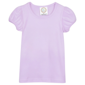 Blank Girl's Short Sleeve Plain Tee (No Ruffle)